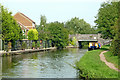Trent and Mersey Canal at Stretton in Staffordshire
