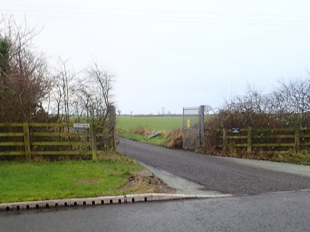 Entrance to Marsh South Red Barns Irish Army Rifle Range, Dundalk