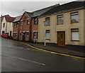 Houses at the southern end of Heol Fawr, Nelson