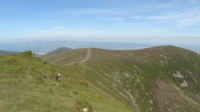 View NW from Knockmealdown
