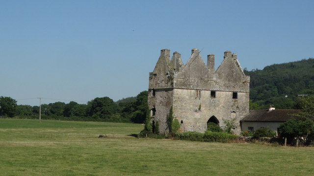 Remains of Kincor Castle near Clonmel