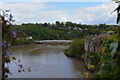 ST5394 : River Wye and Old Wye Bridge, Chepstow by Colin Cheesman