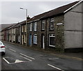 Row of stone houses, Maindy Road, Ton Pentre