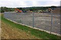 Construction site between River Calder and River Street