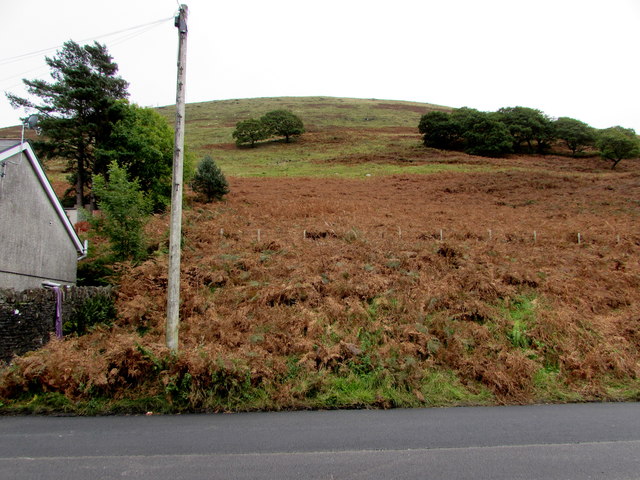 Hillside above Aber Road, Nantymoel