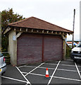 Garage at Troon railway station