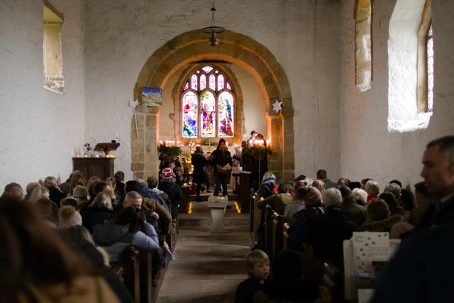 2018 Christmas Carol Service, St Mary's Church, Stainburn