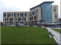 Southmead Hospital, Bristol: north end of Brunel building