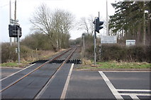 SP3649 : MOD Railway Track by Nigel Mykura