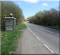 Northway bus stop and shelter near Murton