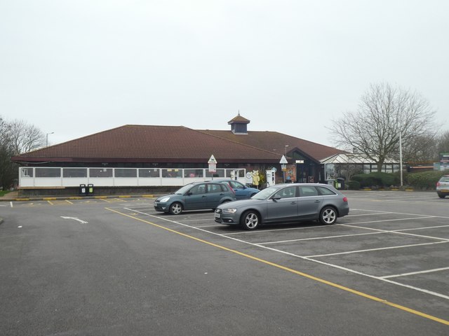 Sedgemoor services northbound M5 on David Smith cc by sa