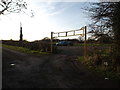 Sports field and car park