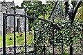 St. Neot, St. Anietus Church: Detail of the eastern entrance gate