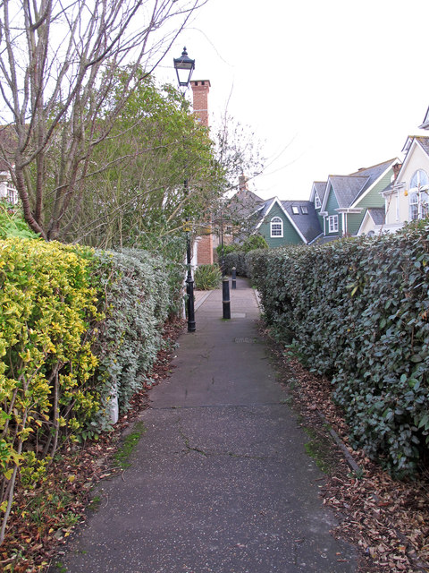 Path near Frances Green, Springfield, Chelmsford