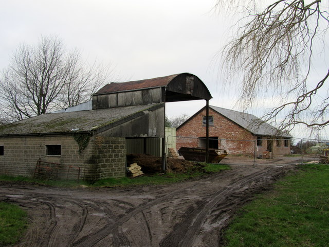 Farm buildings at Pear Tree Farm