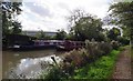 Narrow boats on the Ashby de la Zouch Canal;