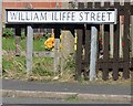 William Iliffe Street sign