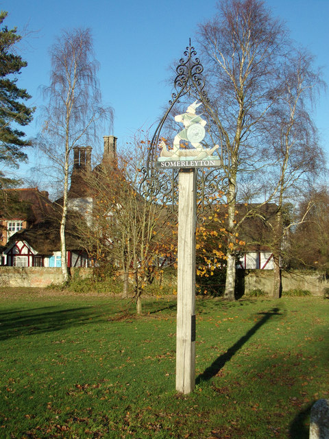 Somerleyton Village sign