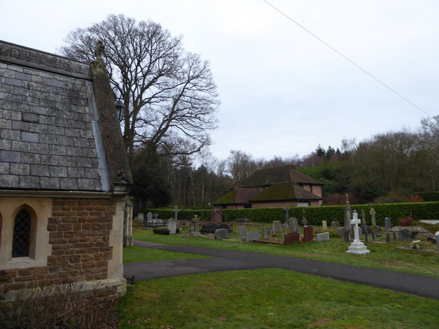 Holy Trinity, Lyne: churchyard (III)
