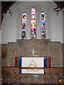 Holy Trinity, Lyne: altar