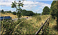 SP2067 : Footpath by the M40 near Shrewley by Robin Stott