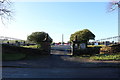 Entrance to Cumnock New Cemetery