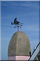 Weather vane, terminus of Ship Street, Aberaeron