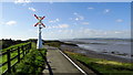 Navigation Beacon on Severn Way at Severn House Farm