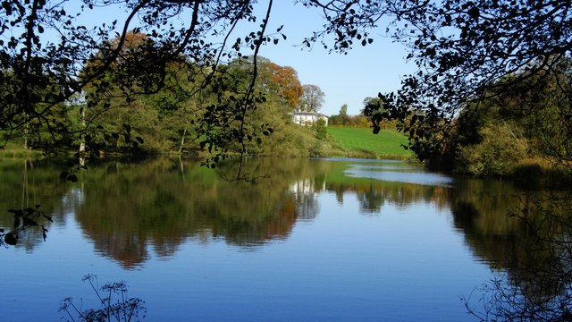 Lake at North Rode, Cheshire