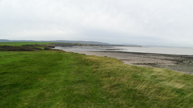 Coastal path W of Hinkley Point