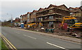 Lodge Road house construction site near Trinity View, Caerleon