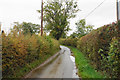 SP2594 : Lane near Brook End Farm by Bill Boaden
