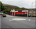 Mini-roundabout in Ton Pentre