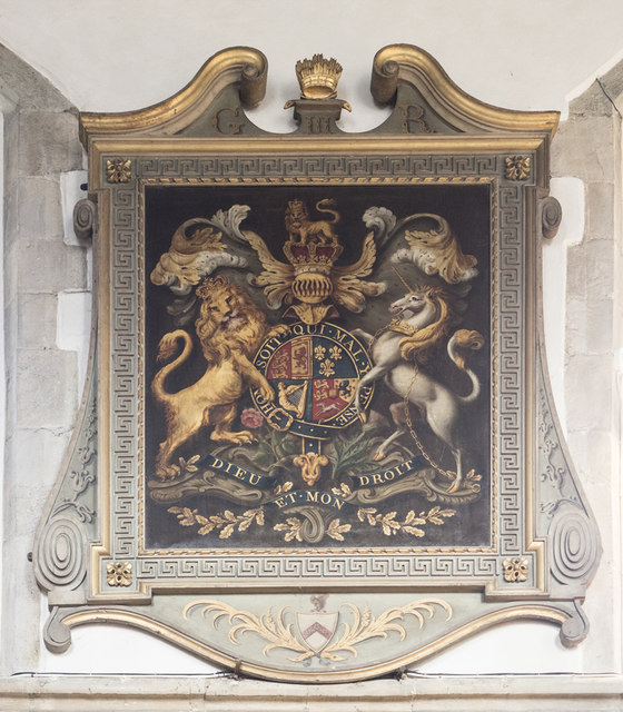 St Mary, Eastbourne - Royal Arms