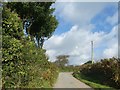 Minor road (part of NCN3) near Kernick