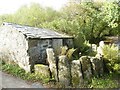 Old farm building at Roseny Mill