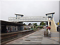 St Austell station - new footbridge