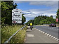 NO1220 : Entering Perth on the A912, from the south by Rob Purvis