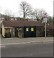 Western Power Distribution electricity substation, Penallta Road, Ystrad Mynach