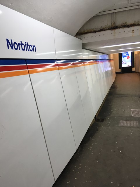 Norbiton railway station underpass