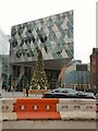 SJ8398 : Christmas tree on Deansgate by Gerald England