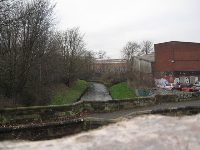 Zig-zag over the River Tame - Perry Barr, Birmingham