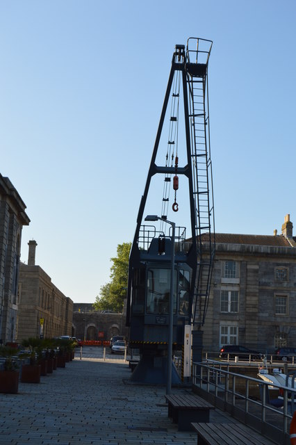 Royal William Yard - crane