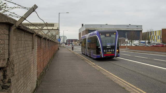 Glider bus, Belfast