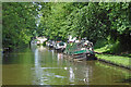 Visitor moorings near Wheaton Aston in Staffordshire