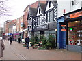 Stock of Christmas Trees at the Flower Gallery, Oswestry