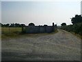 Track to Llanished Farm