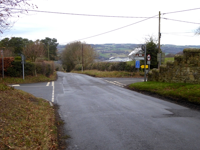 Crossroads by Queen's Letch Farm