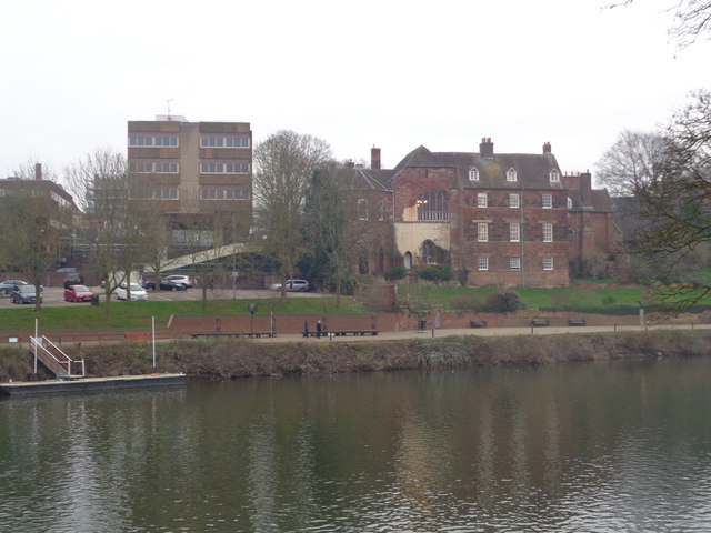 College and The Old Bishop's Palace,... © Jeff Gogarty :: Geograph ...