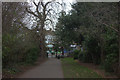 Peckham Rye Park, gate into Forest Hill Road